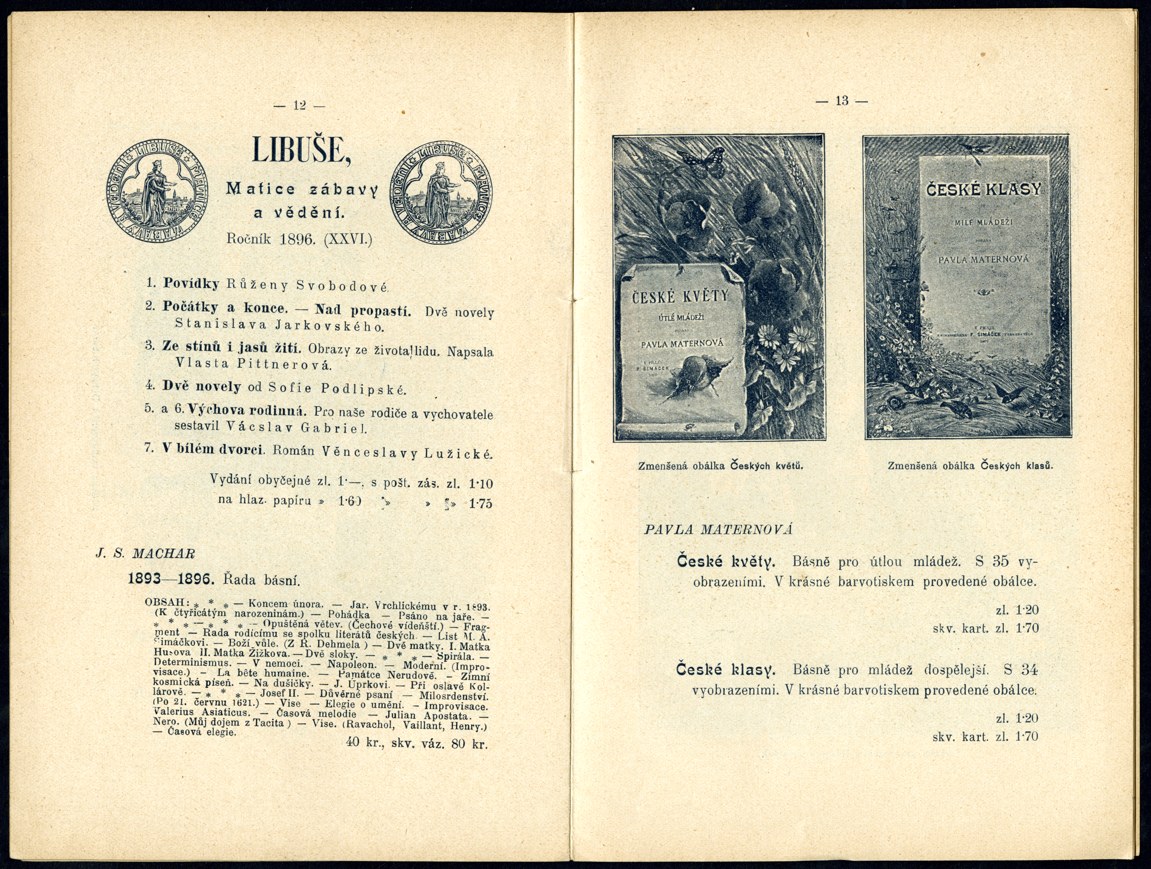Náhledový obrázek Dodatkový knižní katalog nakladatelství F. Šimáček - 12