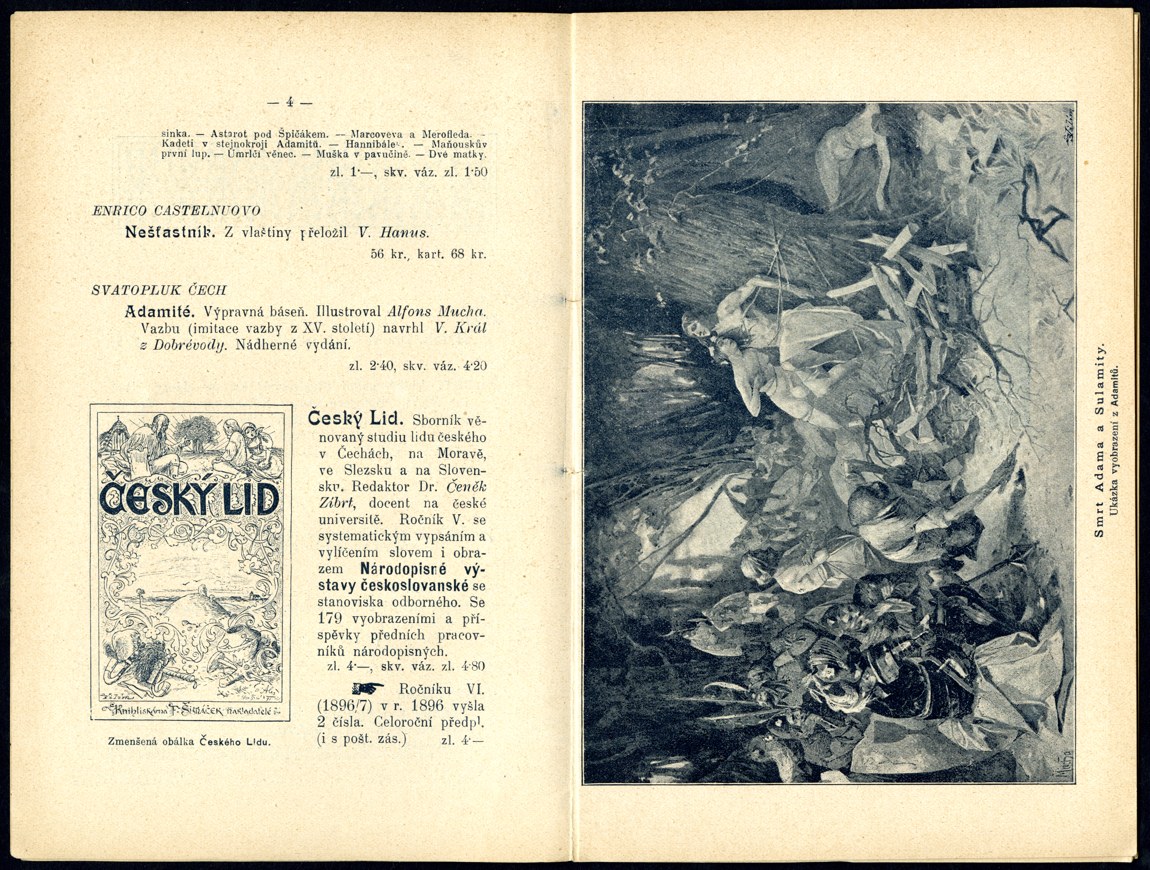 Náhledový obrázek Dodatkový knižní katalog nakladatelství F. Šimáček - 3