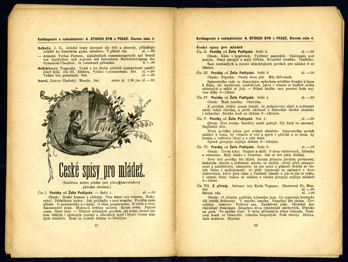 Náhledový obrázek Katalog pražského nakladatelství A. Storch syn - 15