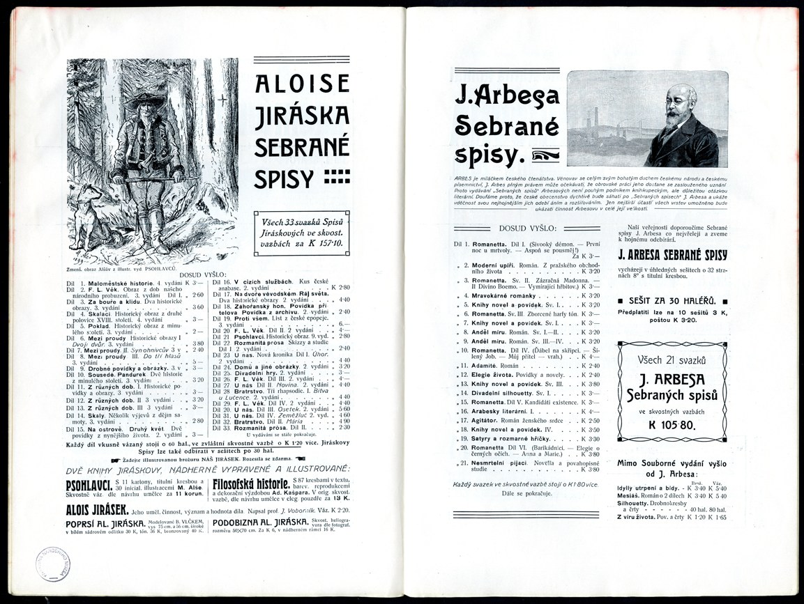 Náhledový obrázek Nabídka knih, časopisů a uměleckých děl nakladatele Jana Otty - 15