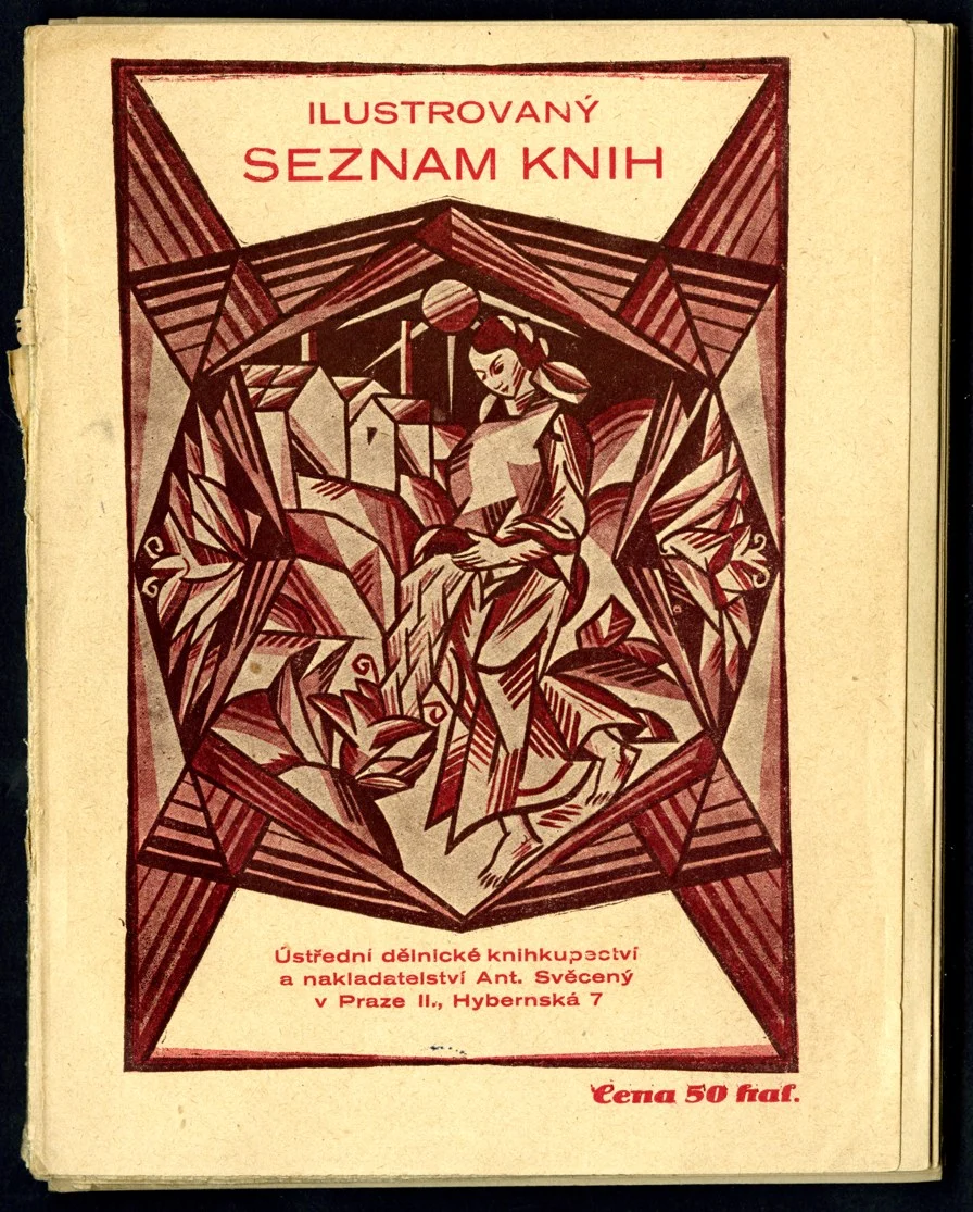 Náhledový obrázek předmětu Ilustrovaný seznam knih Ústředního dělnického knihkupectví a nakladatelství (Antonín Svěcený) v Praze
