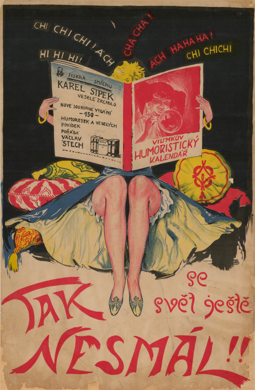Náhledový obrázek Plakát nakladatelství J. R. Vilímek - 1