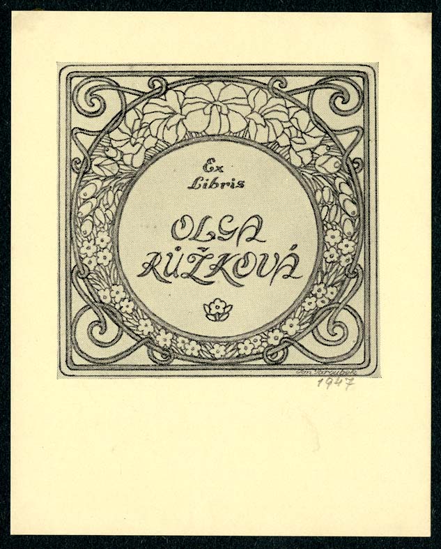 Náhledový obrázek Exlibris - 1