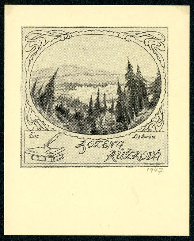 Náhledový obrázek předmětu Exlibris