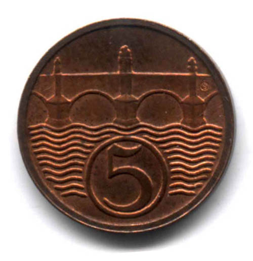 Náhledový obrázek Československý pětihaléř - 2