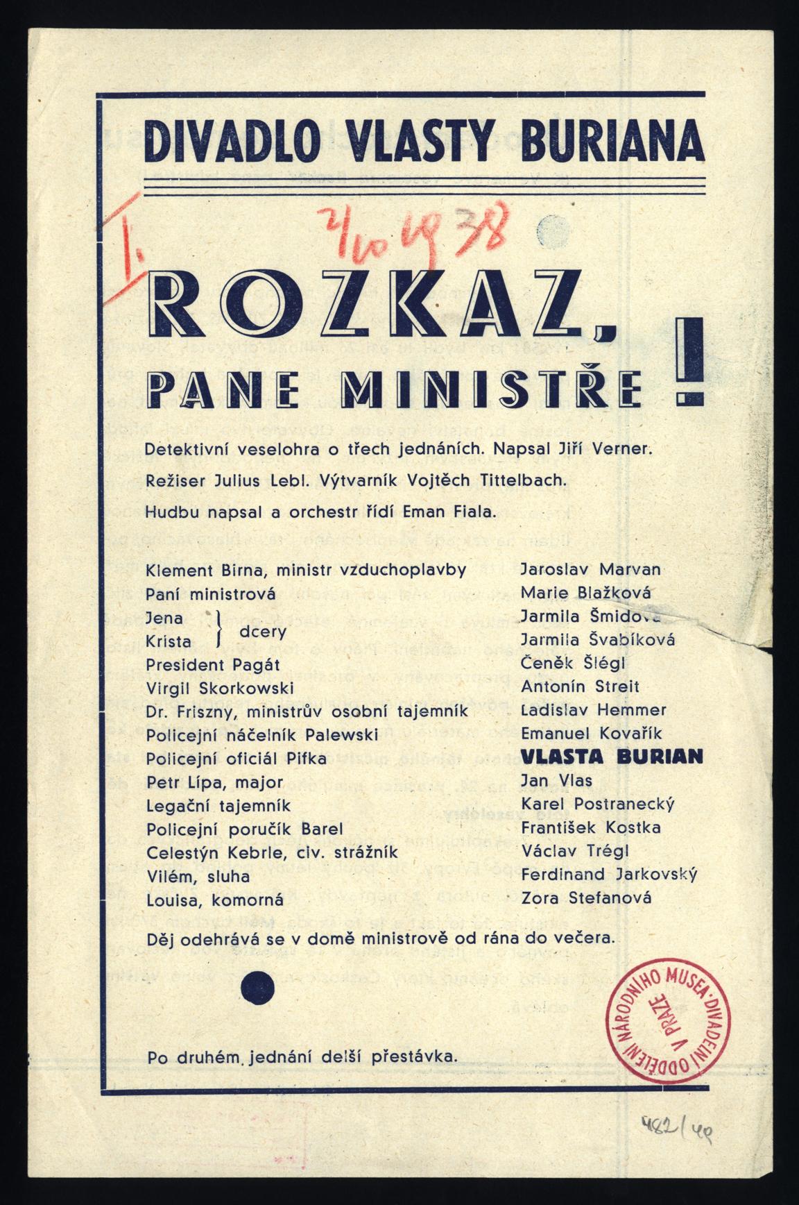 Náhledový obrázek Rozkaz, pane ministře - 1