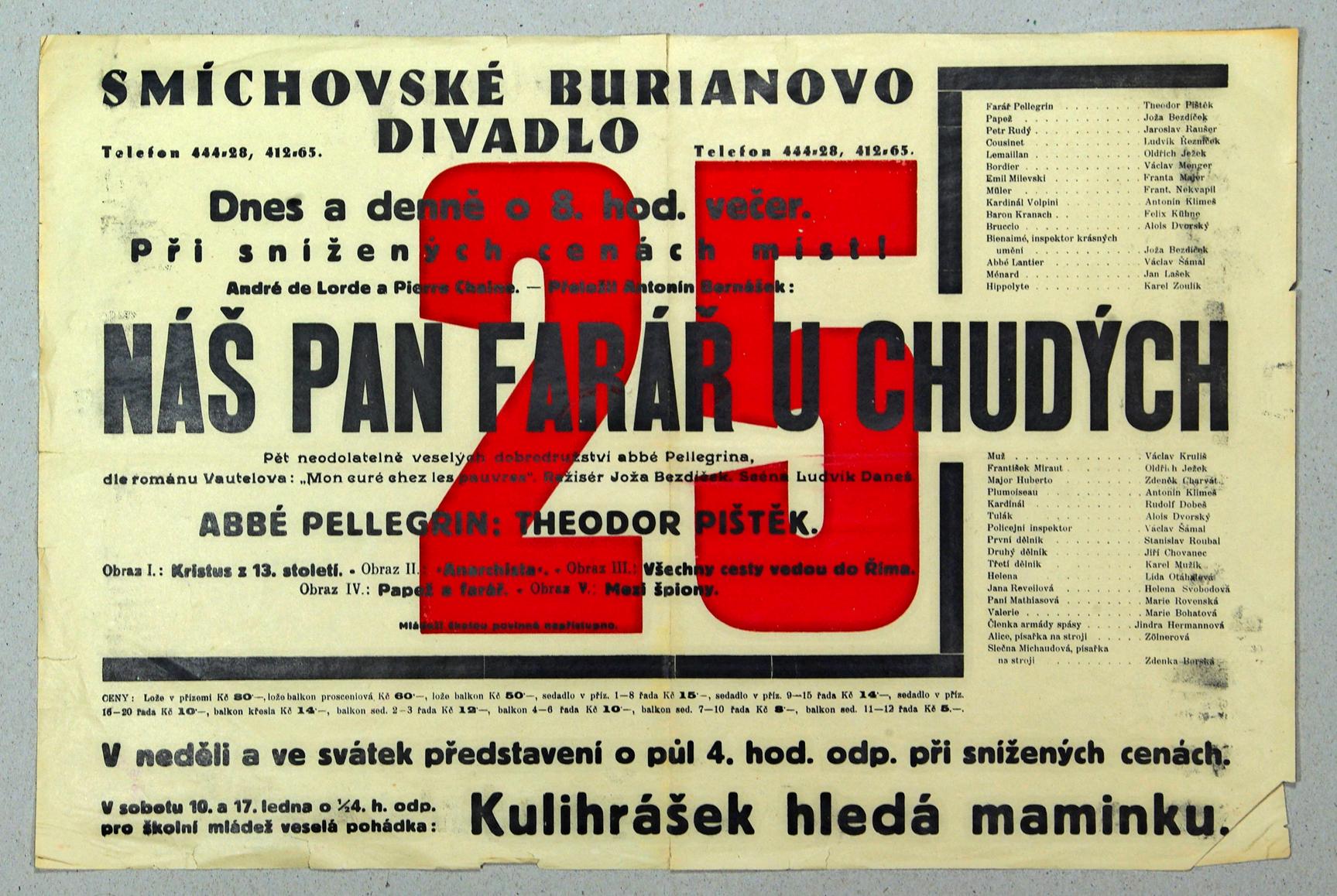 Náhledový obrázek předmětu Náš pan farář u chudých