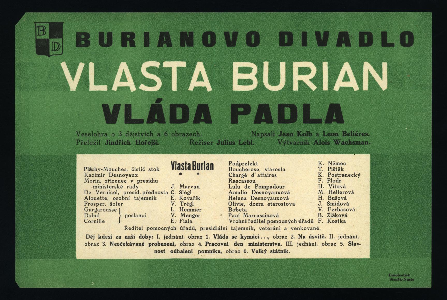 Náhledový obrázek Vláda padla - 1