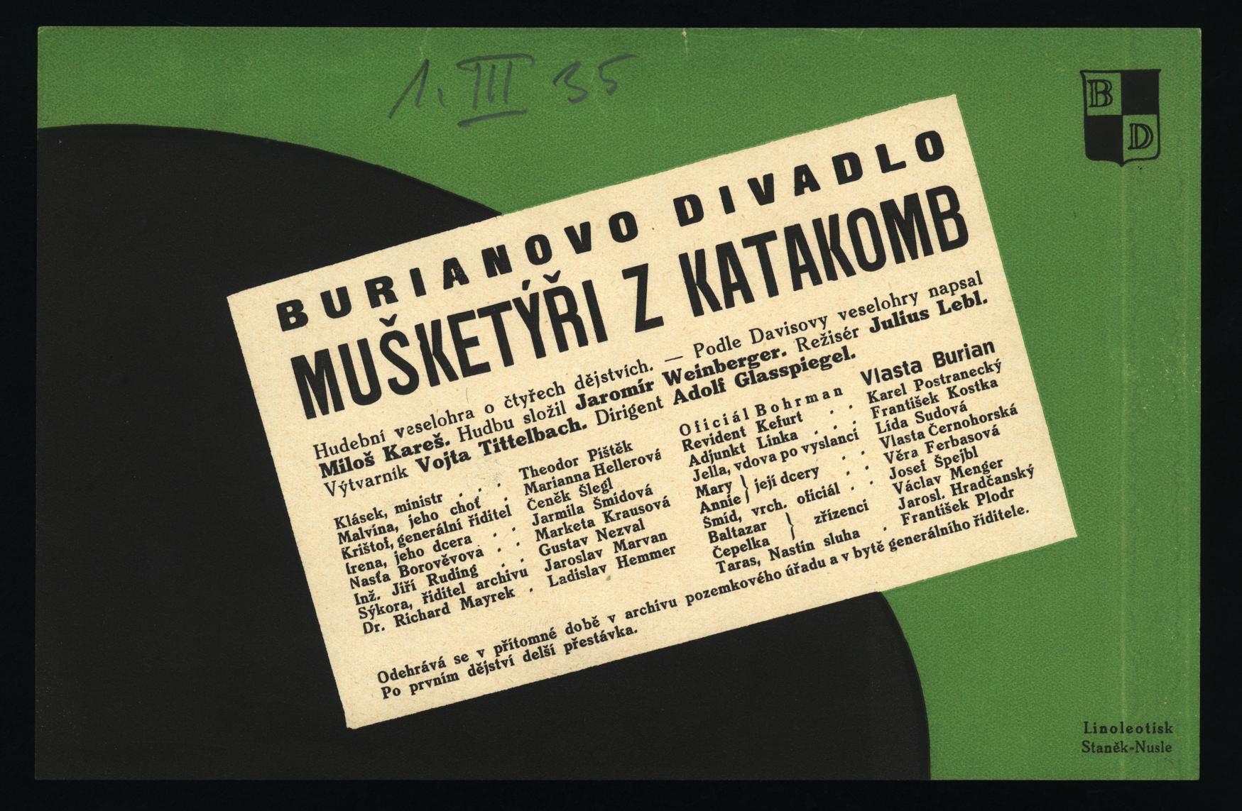 Náhledový obrázek Mušketýři z katakomb - 1