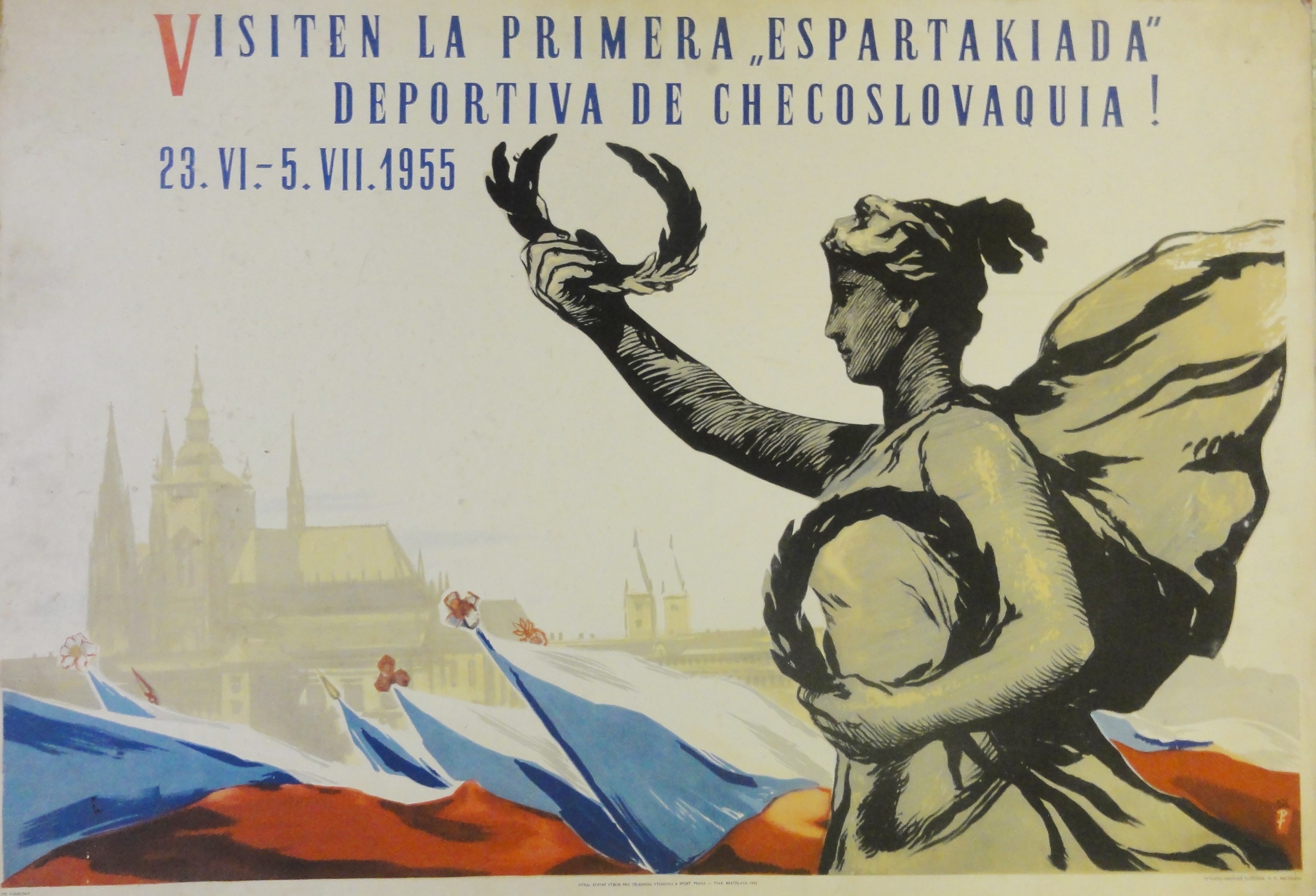 Náhledový obrázek Československá spartakiáda 1955 - 1