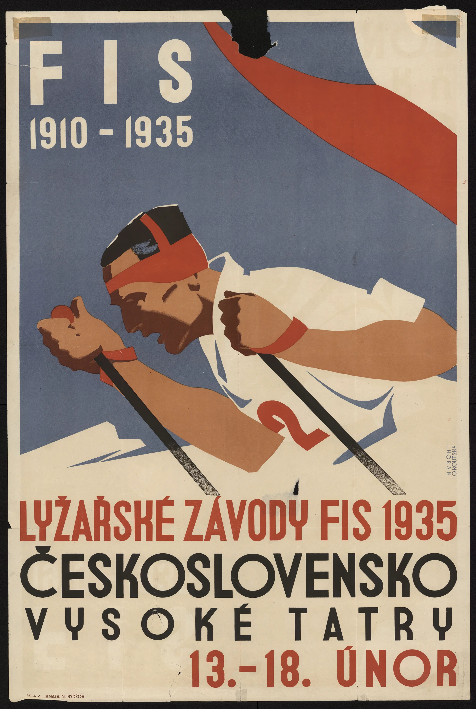 Náhledový obrázek předmětu Lyžařské závody FIS. Vysoké Tatry 1935