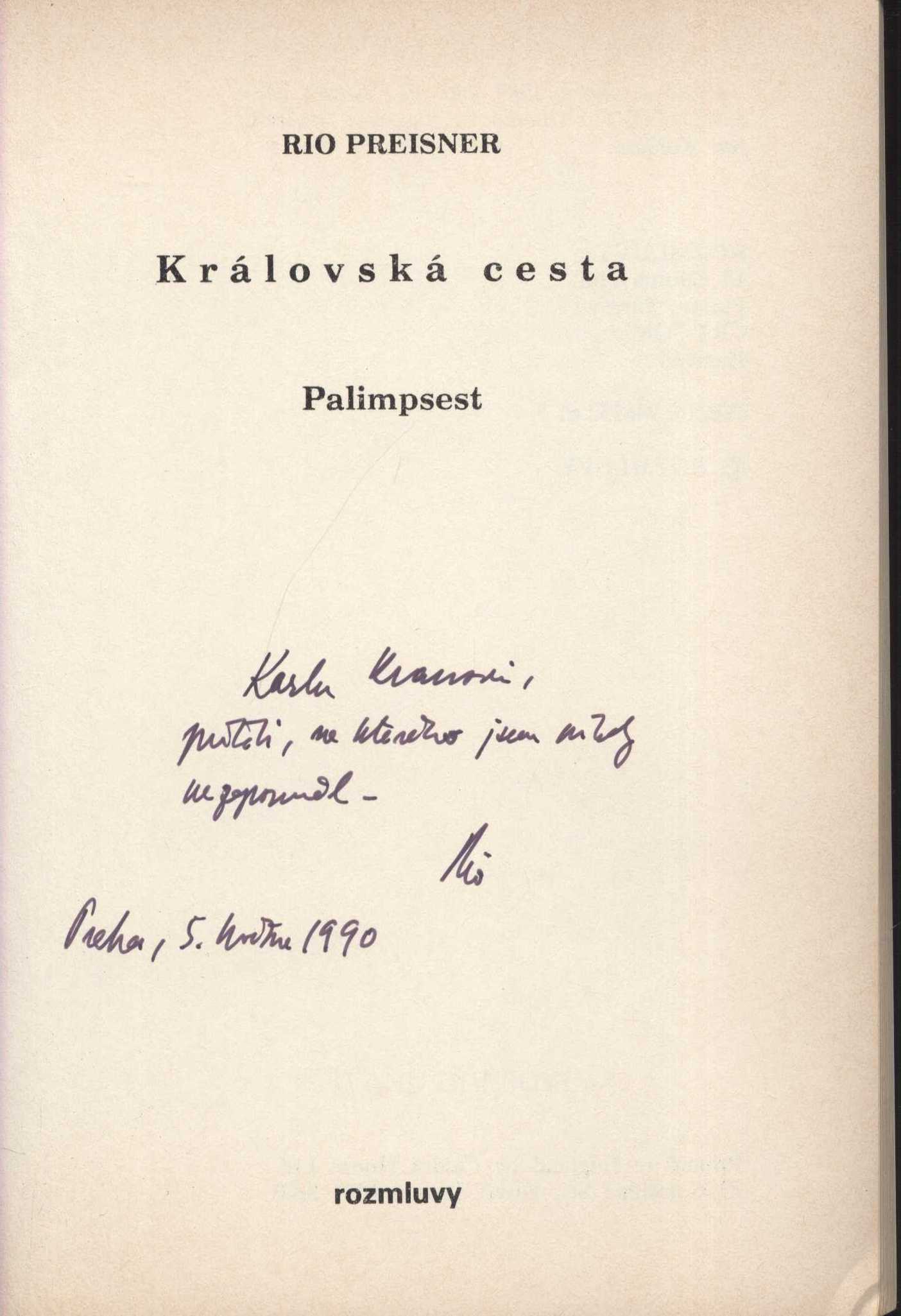 Náhledový obrázek Královská cesta - 2