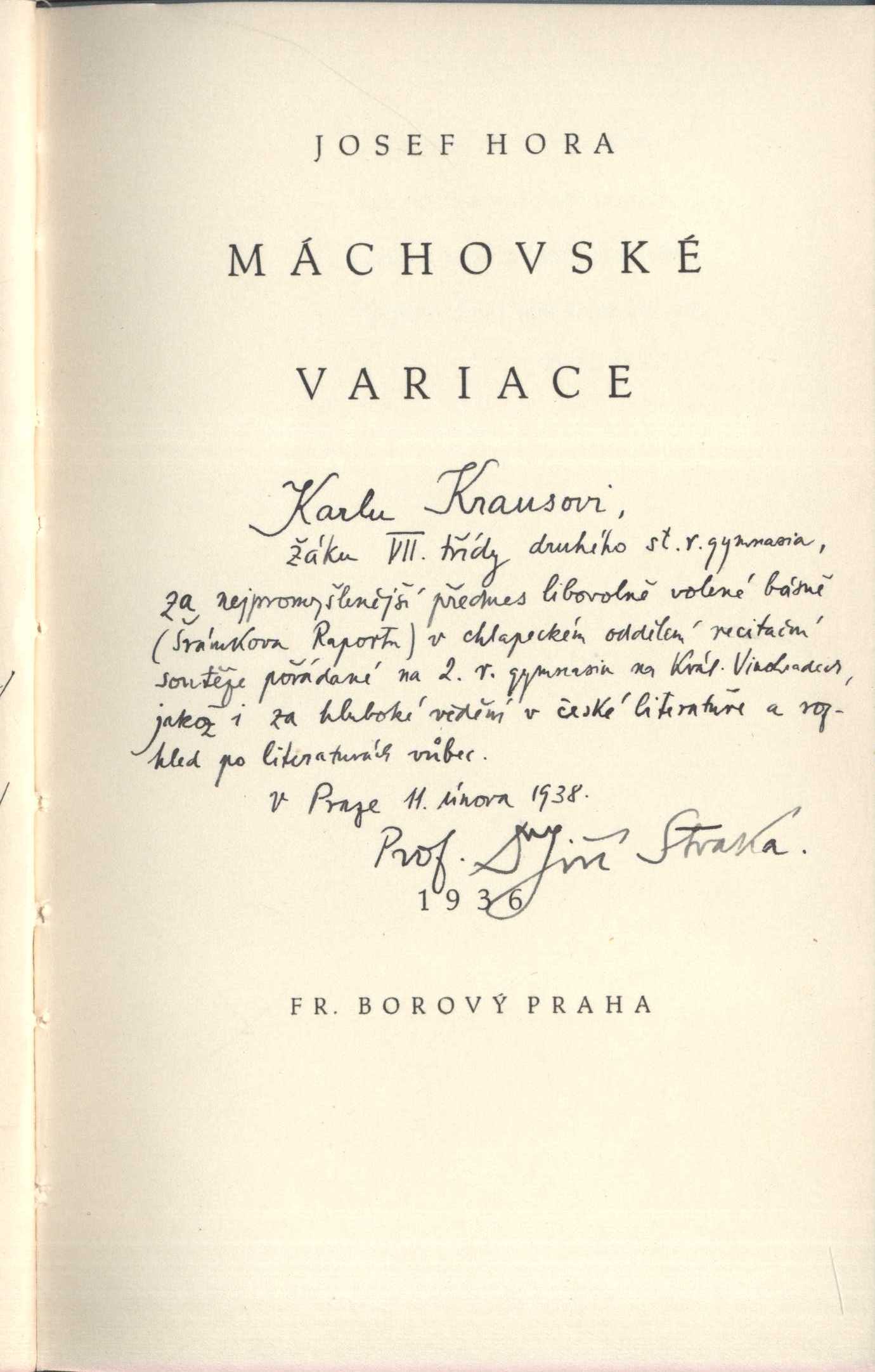 Náhledový obrázek Máchovské variace - 3
