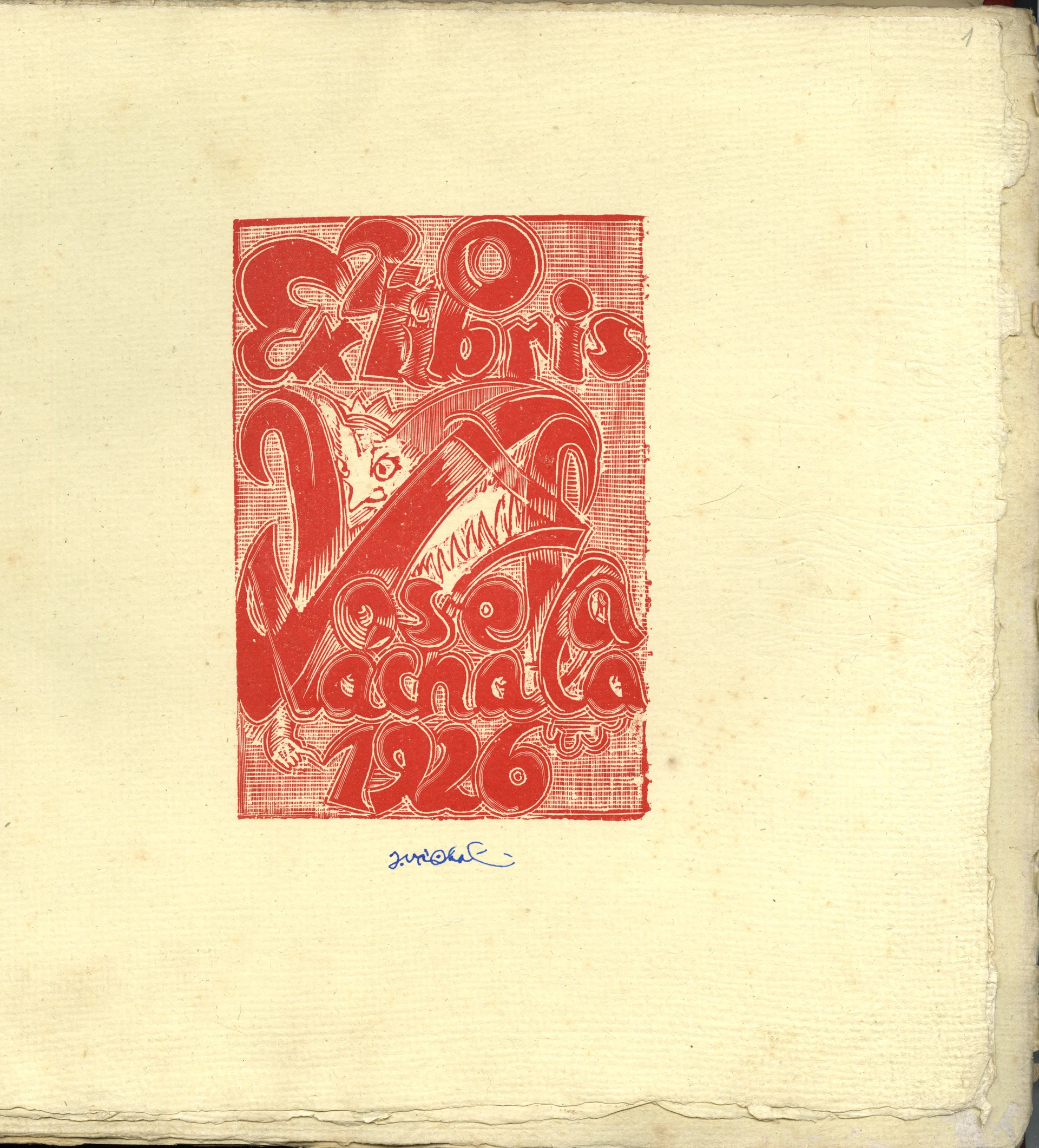 Náhledový obrázek předmětu 20 Exlibris Josefa Váchala 02