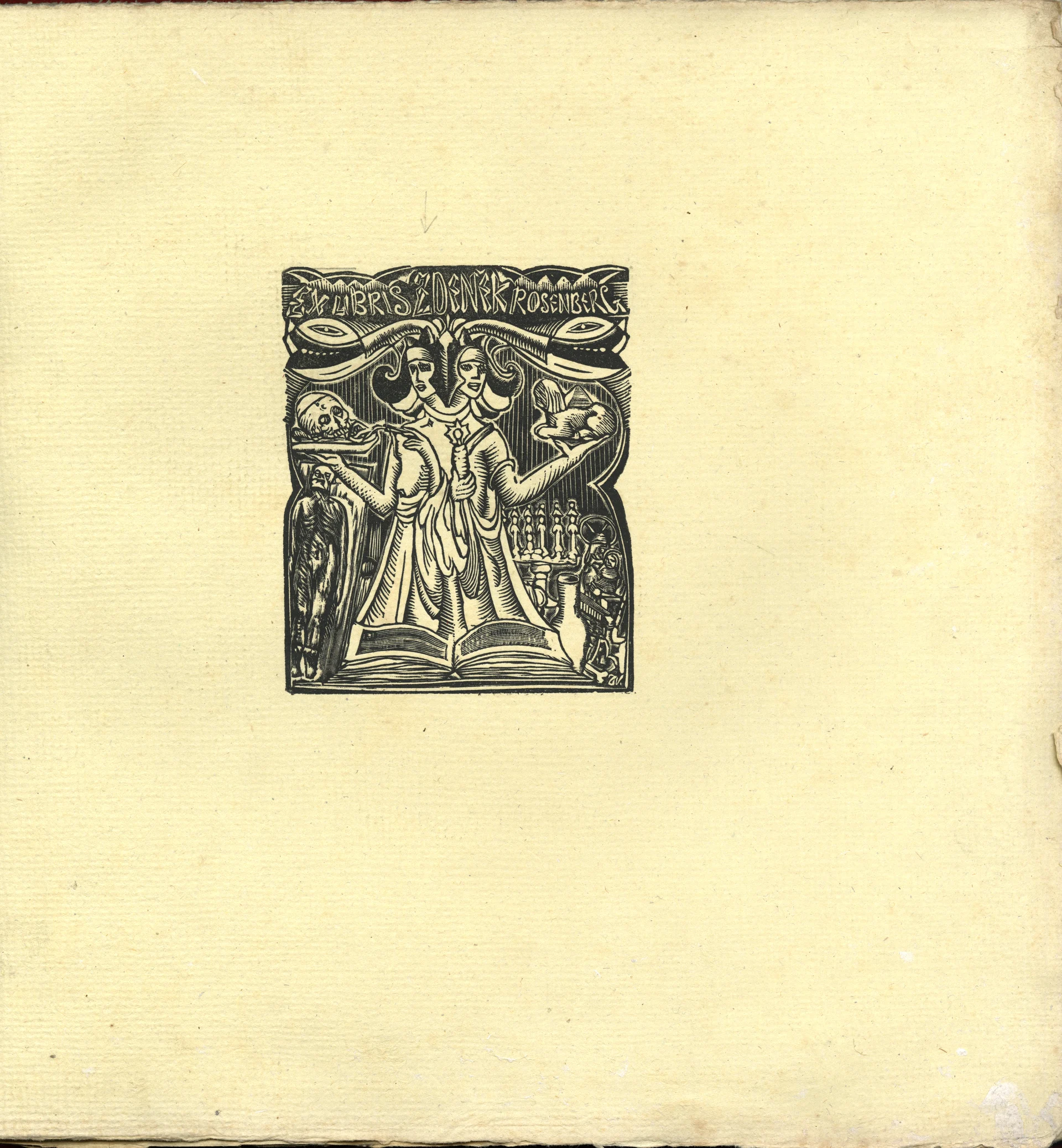 Náhledový obrázek předmětu 20 Exlibris Josefa Váchala 04, Zdeněk Rosenberg