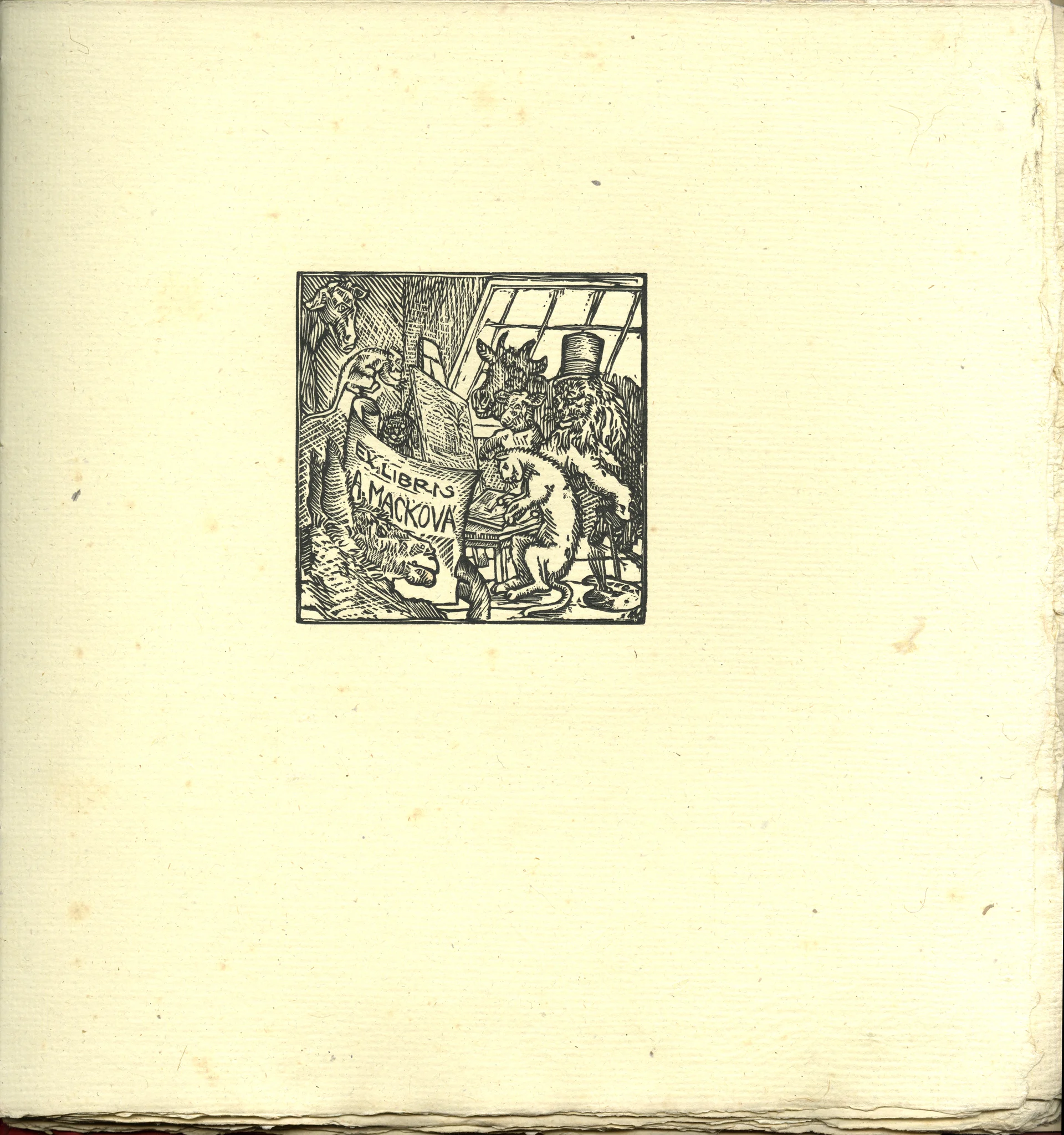 Náhledový obrázek předmětu 20 Exlibris Josefa Váchala 09, A. Macková