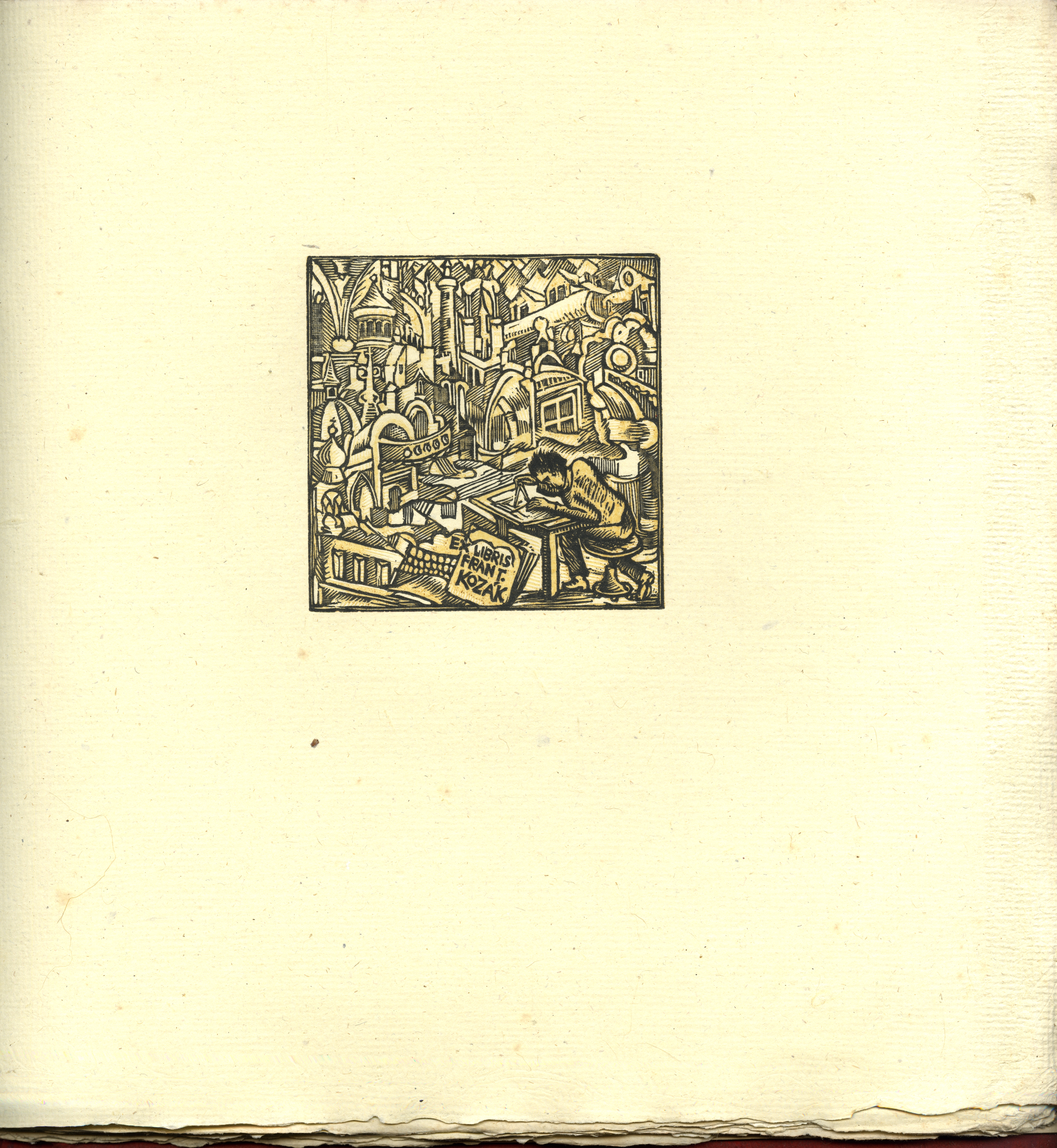 Náhledový obrázek 20 Exlibris Josefa Váchala 12, Frant. Kozák - 1