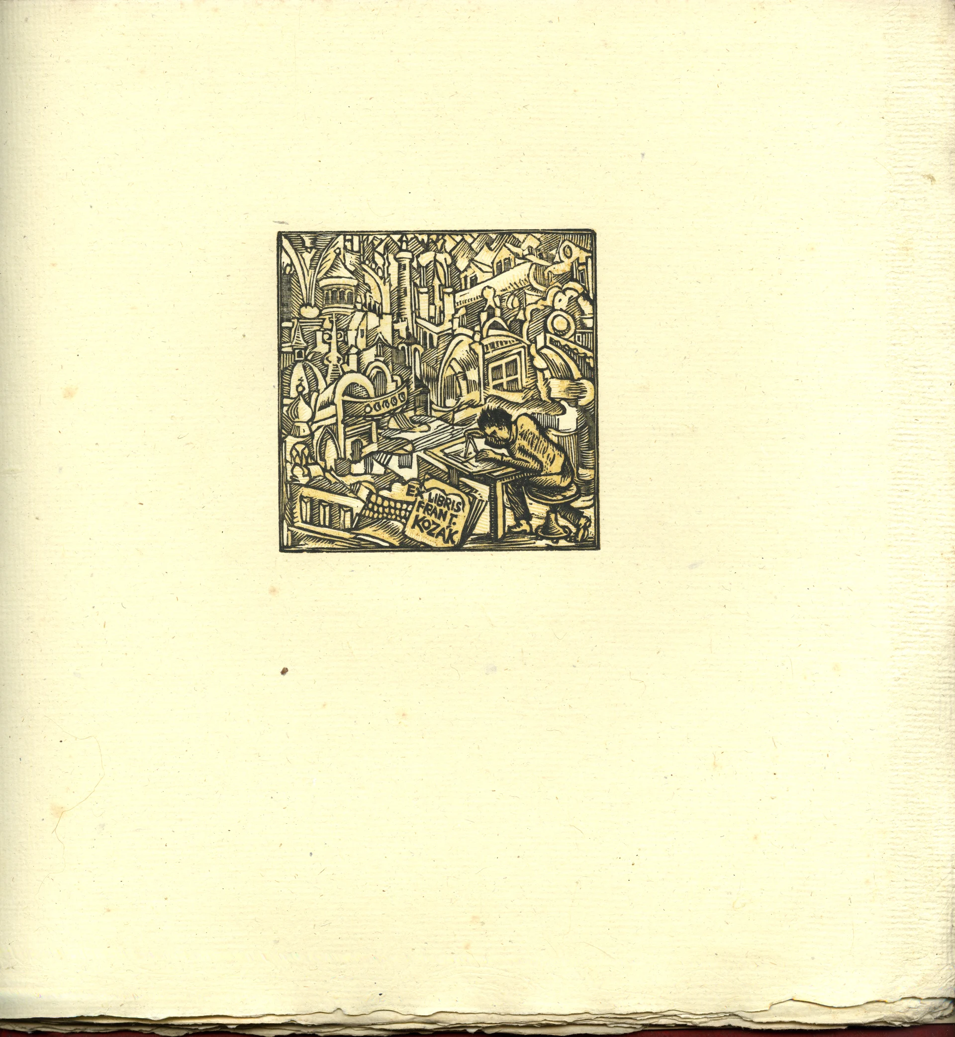 Náhledový obrázek předmětu 20 Exlibris Josefa Váchala 12, Frant. Kozák