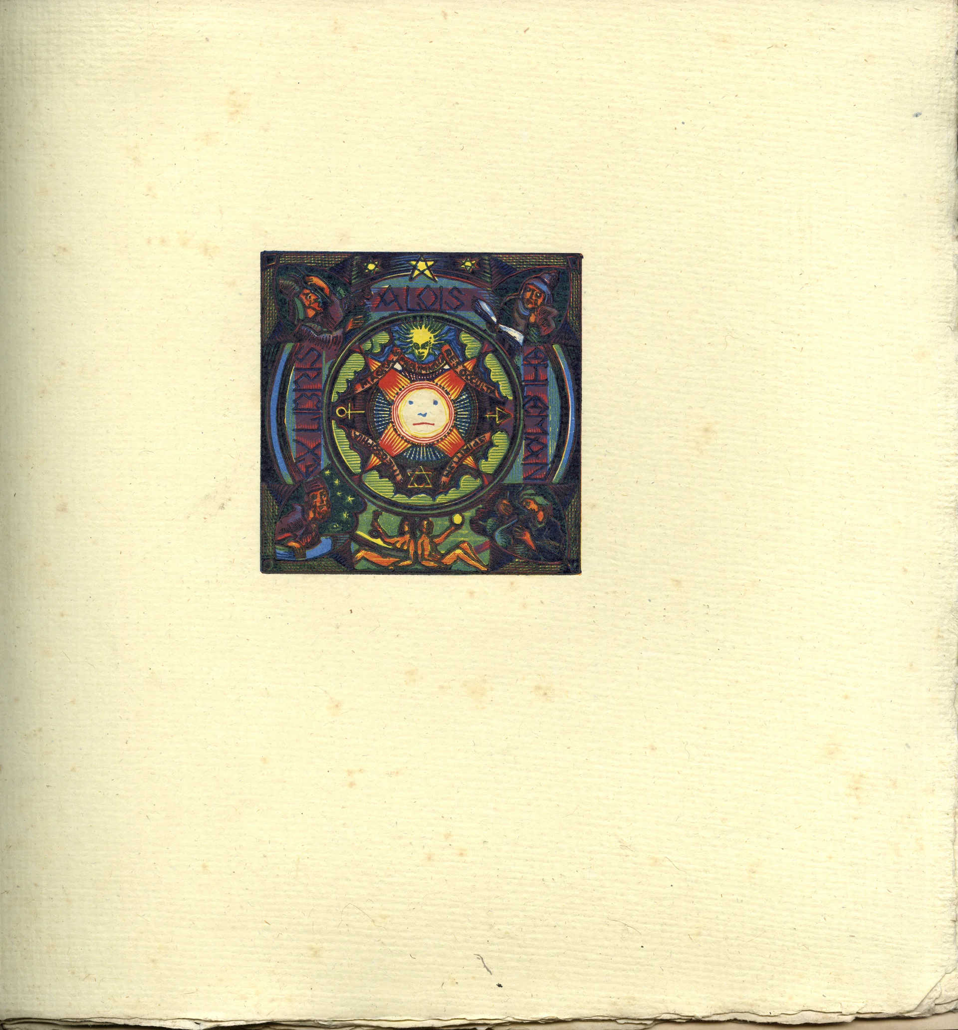 Náhledový obrázek předmětu 20 Exlibris Josefa Váchala 17, Alois Ehleman