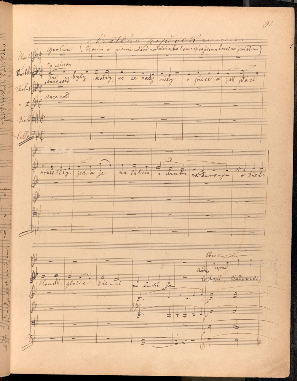Náhledový obrázek Radúz a Mahulena, op. 13 - 37