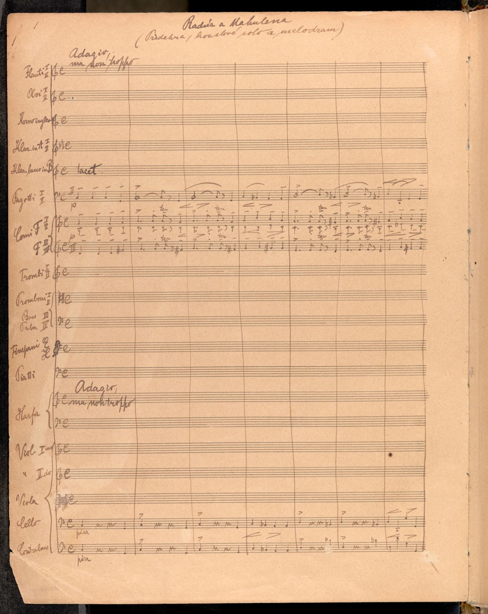 Náhledový obrázek Radúz a Mahulena, op. 13 - 11
