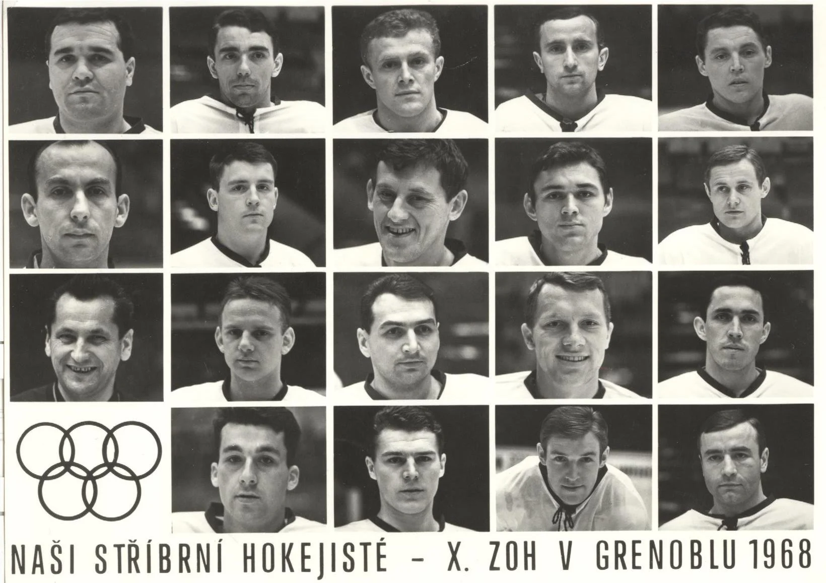 Náhledový obrázek předmětu Reprezentační hokejový tým. ZOH Grenoble 1968