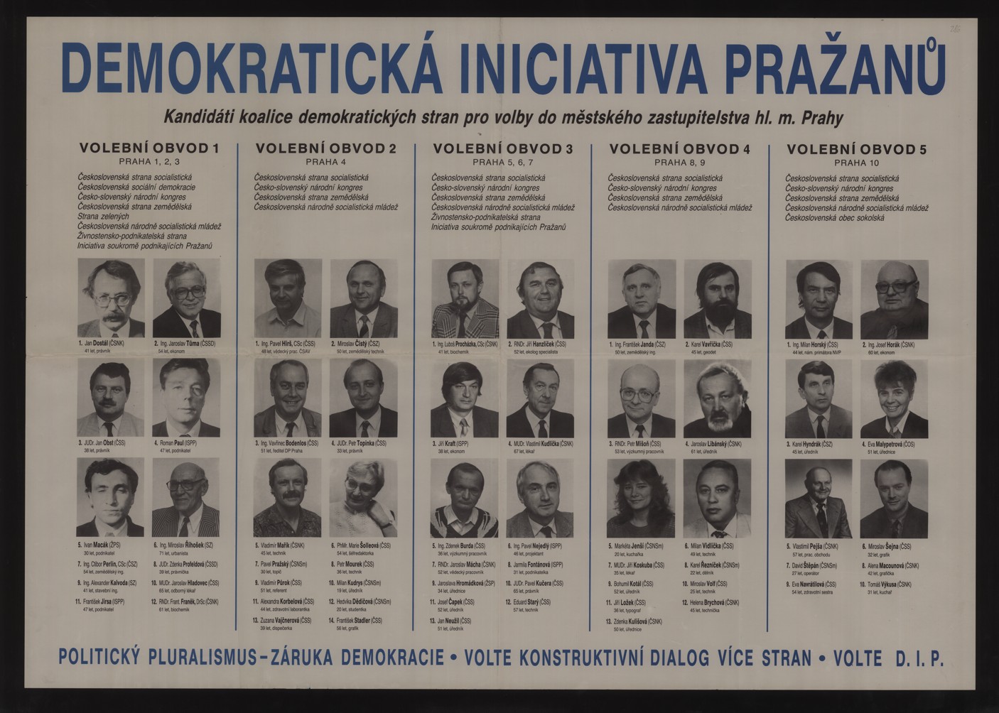 Náhledový obrázek Volební plakát - 1