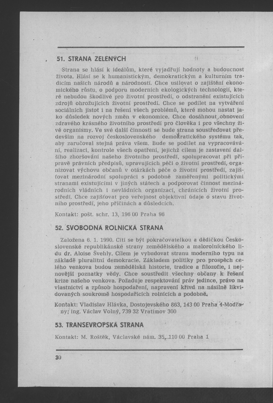 Náhledový obrázek Nově vzniklé politické a zájmové organizace - 4