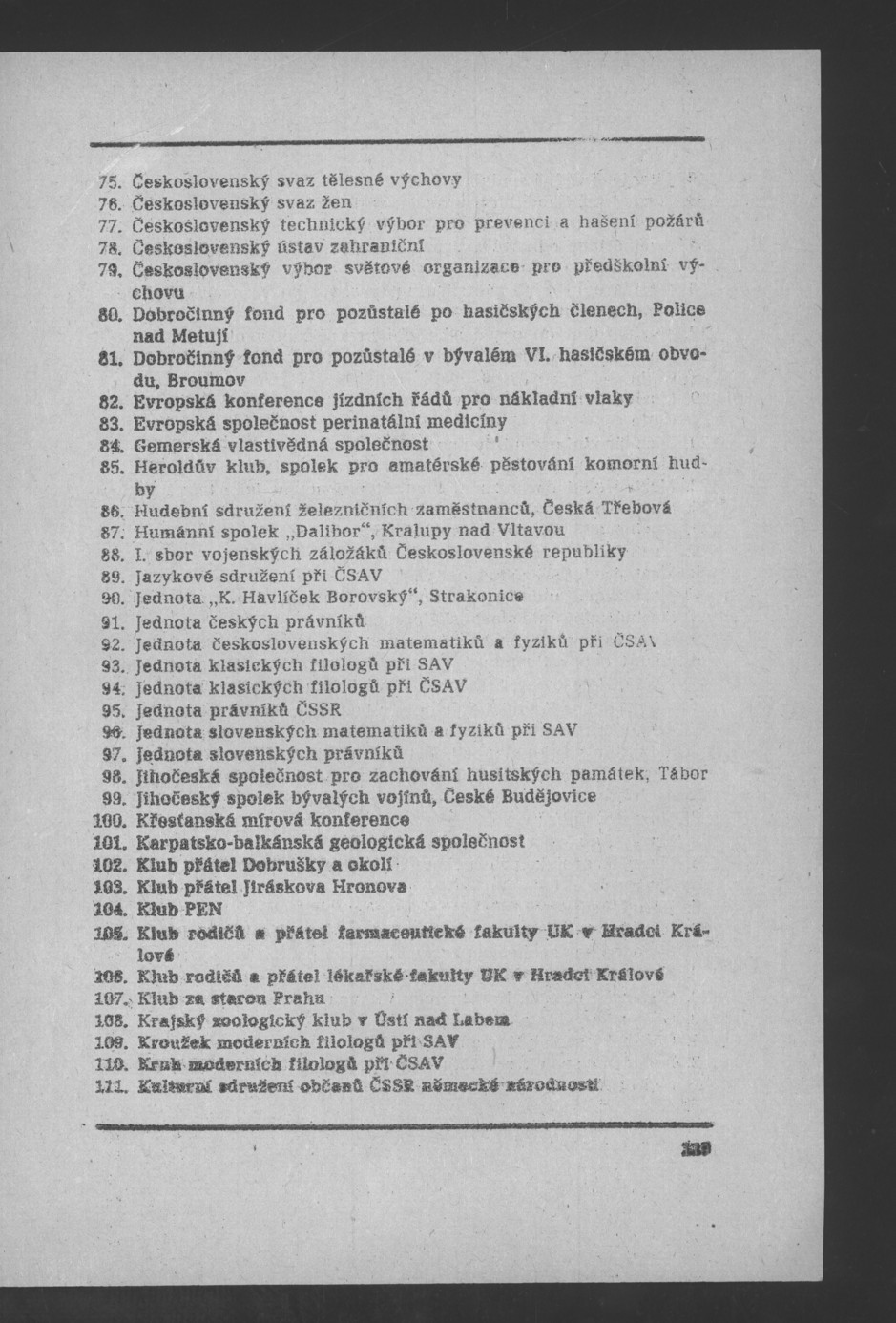 Náhledový obrázek Nově vzniklé politické a zájmové organizace - 120