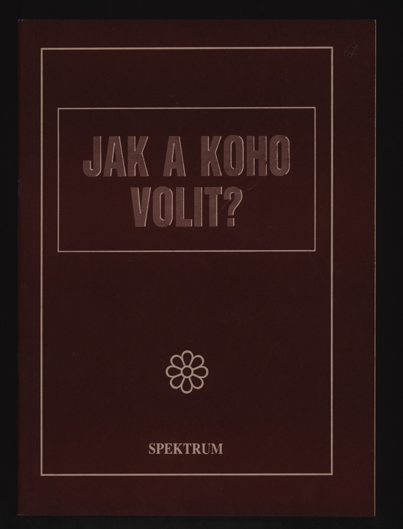 Náhledový obrázek Publikace Jak a koho volit? - 1