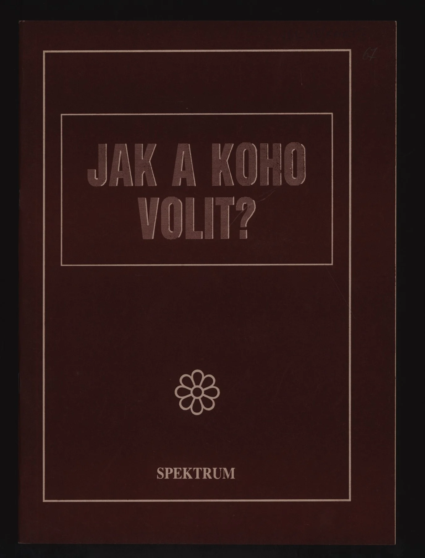 Náhledový obrázek předmětu Publikace Jak a koho volit?