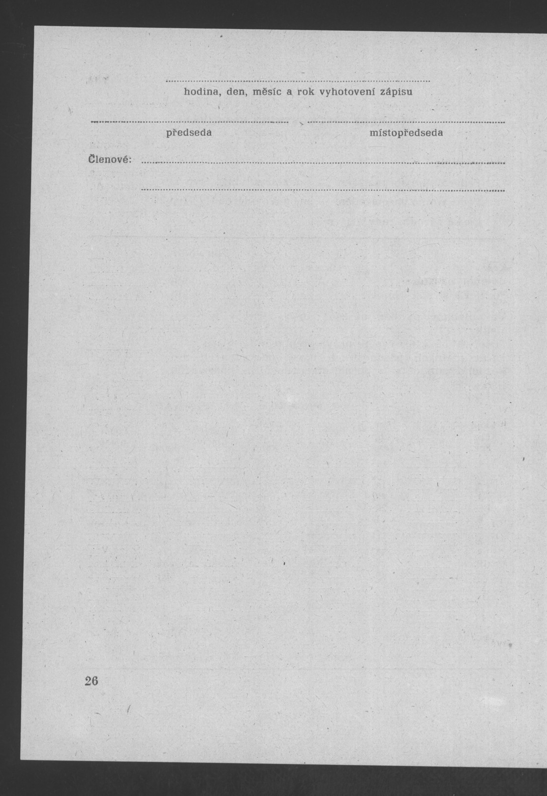 Náhledový obrázek Pokyny k organizaci volebních dnů 8. a 9. června 1990 - 28