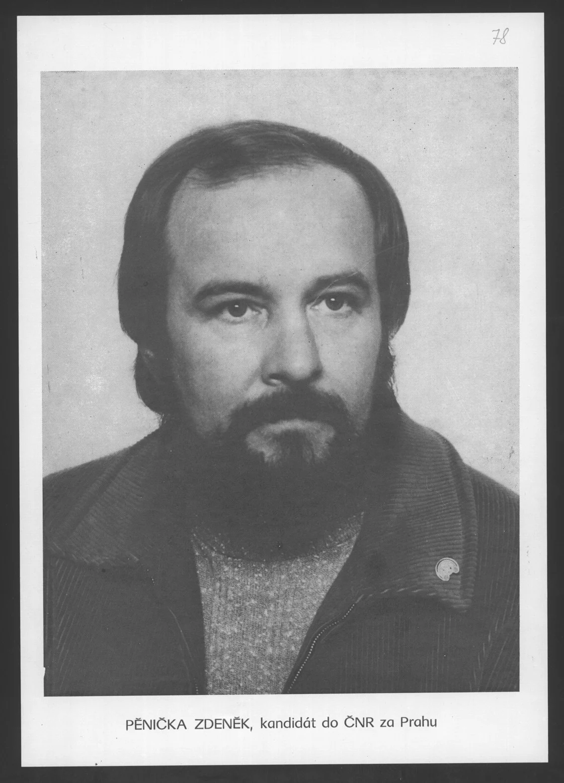 Náhledový obrázek předmětu Fotografie kandidáta