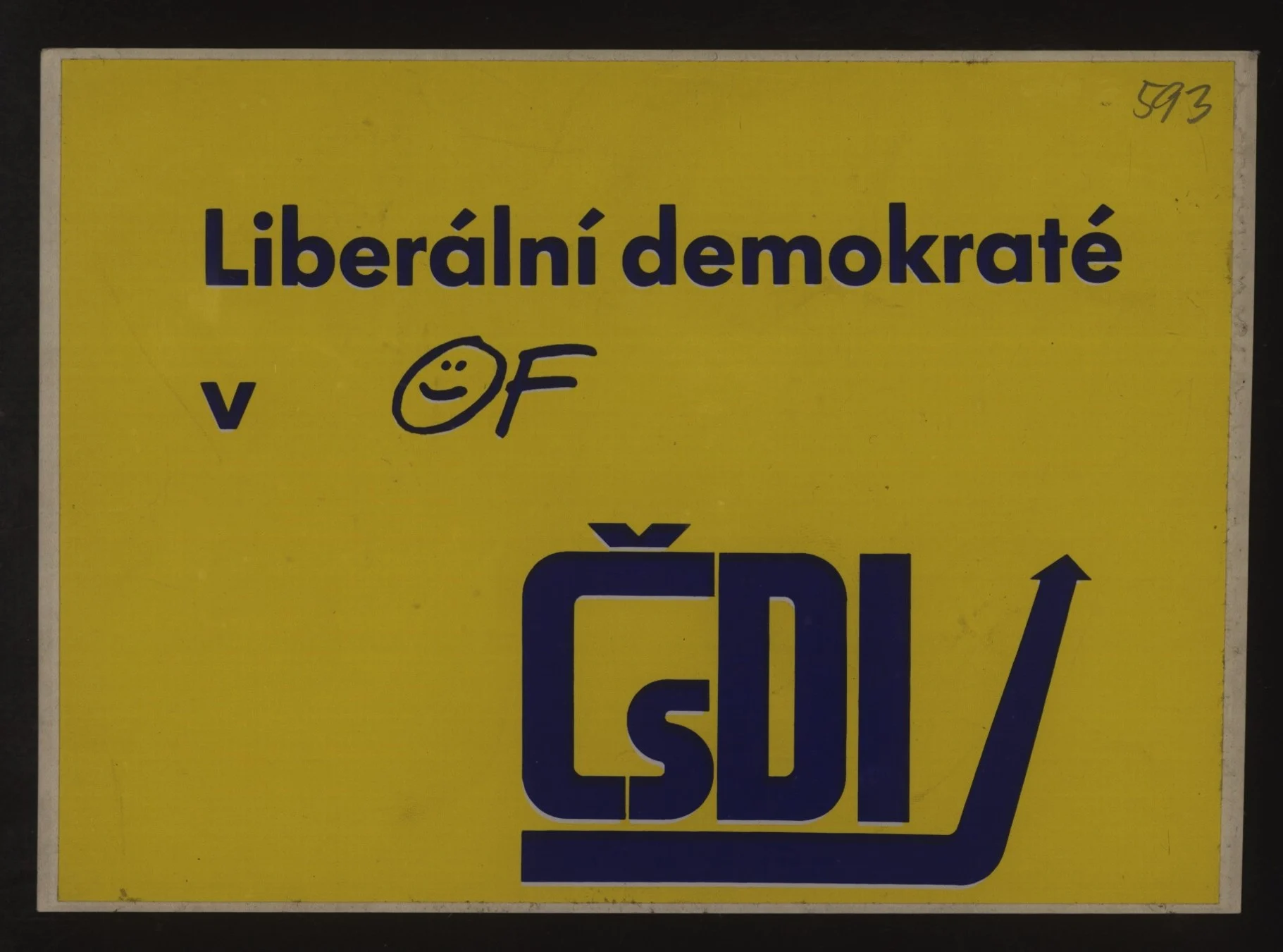 Náhledový obrázek předmětu Volební leták