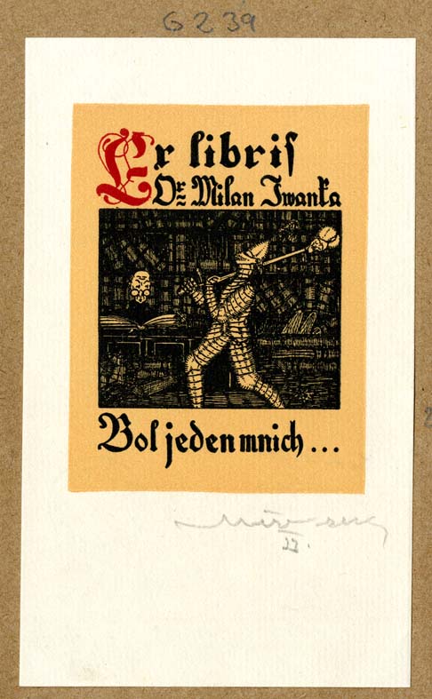 Náhledový obrázek Exlibris - 1