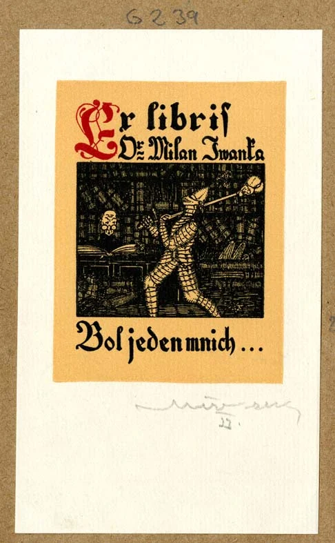 Náhledový obrázek předmětu Exlibris