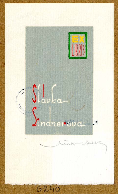 Náhledový obrázek Exlibris - 1