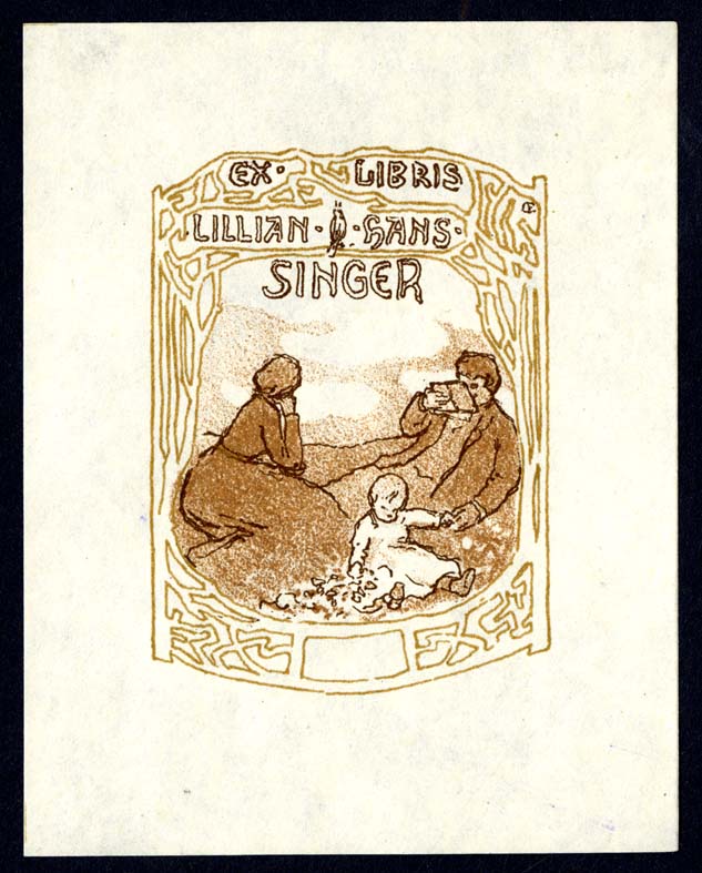 Náhledový obrázek Exlibris - 1
