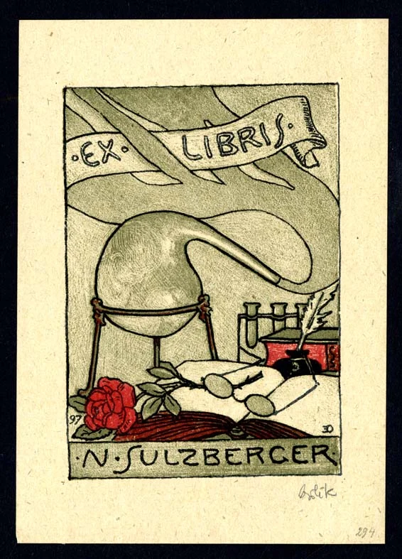Náhledový obrázek předmětu Exlibris