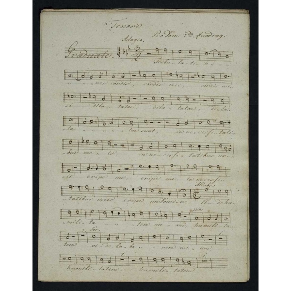 Náhledový obrázek Anton Brossmann: Graduale et Offertorium pro Dom. 2da Quadragess. - 1