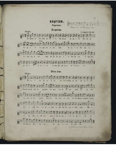 Náhledový obrázek Liberatus Geppert - Requiem in Es - 2