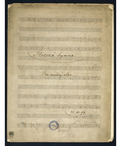 Náhledový obrázek František Polášek - Slezská hymna (autograf) - 1