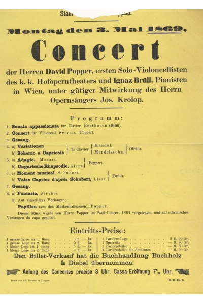 Náhledový obrázek Program koncertu - 1