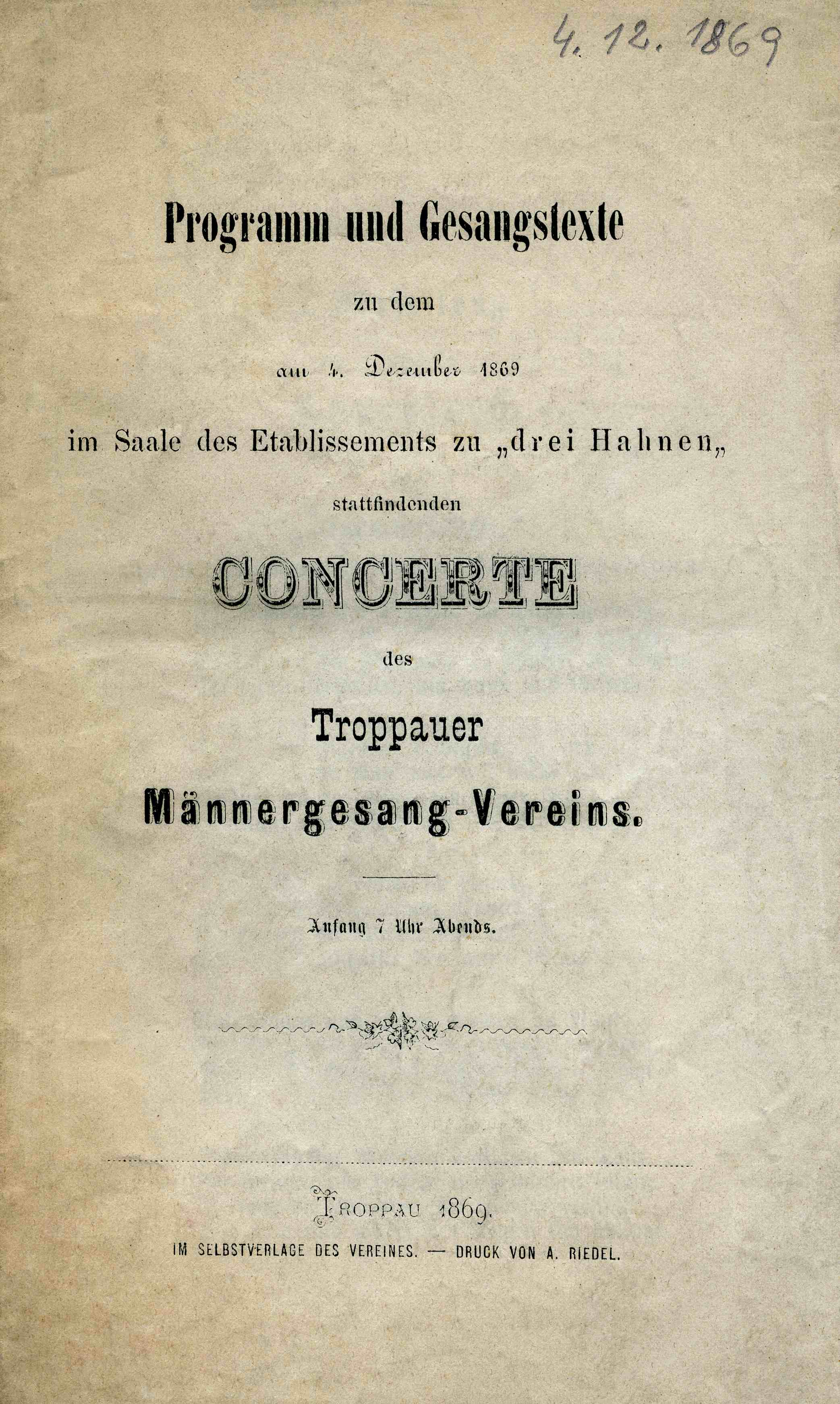 Náhledový obrázek Program koncertu - 1