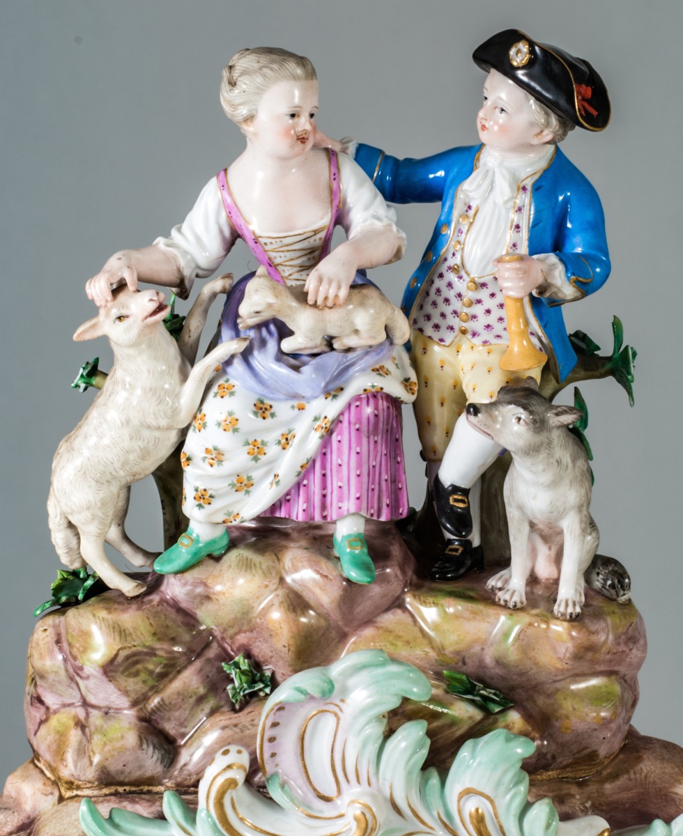 Náhledový obrázek Porcelánové hodiny - 5