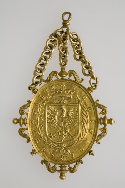 Náhledový obrázek Medaile Jana Jiřího Krnovského (1577 - 1624)revers|Medaile Jana Jiřího Krnovského (1577 - 1624)avers - 2