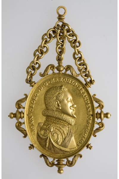 Náhledový obrázek Medaile Jana Jiřího Krnovského (1577 - 1624)revers|Medaile Jana Jiřího Krnovského (1577 - 1624)avers - 1