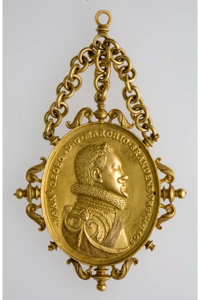 Náhledový obrázek předmětu Medaile Jana Jiřího Krnovského (1577 - 1624)revers|Medaile Jana Jiřího Krnovského (1577 - 1624)avers