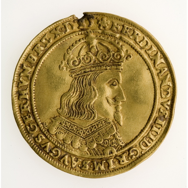 Náhledový obrázek Dvoudukát Ferdinanda III. (1627 - 1637) avers|Dvoudukát Ferdinanda III. (1627 - 1637) revers - 2