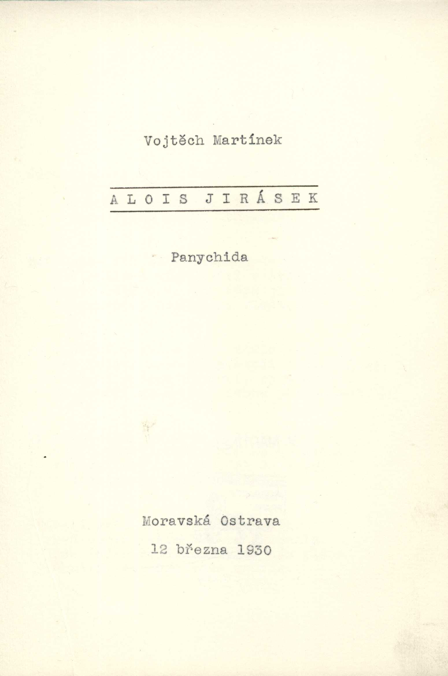 Náhledový obrázek Alois Jirásek - 2
